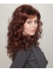 Chestnut Long Curly Wig