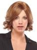 Shoulder Length Capless Wavy Synthetic Wig