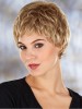 2014 Gorgeous Short Wavy Synthetic Lace Front Wig