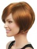 Short Full Lace Straight Synthetic Wig For Women