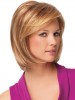 Blonde Short Human Hair Wig For Long Faces