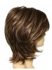 Human Hair Pure Stretch Cap Smooth Layered Wig
