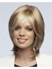Synthetic Sugar Cane Color Lace Front Shoulder Skimming Wig