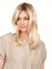 Hand-Tied Lace Front Long Wavy Wig