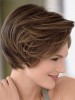 Lace Front Side-Swept Bangs Flattering Bob Style Human Hair Wig