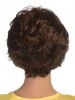 Short Synthetic Feathery Layered Style Gluless Lace Wig