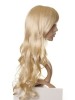 Liana - Long Blonde Wavy Wig With Wide Fringe