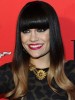Jessie J's Ombre Boxy Fringe Dip Dye Wig