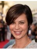 Catherine Bell Side Parted Straight Cut Wig