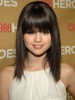 Selena Gomez's Full Bangs Straight Wig
