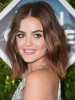 Lucy Hale Shoulder Length Hairstyles Wavy Cut Wig
