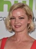 Gretchen Mol Short Hairstyles Curled Out Bob Wig