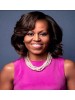 Michelle Obama Medium Wavy Wig