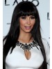 Kim Kardashian Straight Long Black Wig