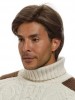 Classic Short Straight Human Hair Wig for Man