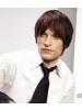 Front Bulky Hairstyle Men's Wig