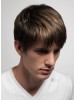 Young Men's Short Straight Wig