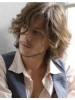 Cool Sexy Medium Curly Wig For Men