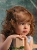Remy Human Hair Lovely Curly Kids Wig