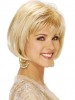 Chin Length Bob With Soft Bangs Synthetic Wig