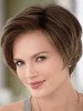 Brown Without Bangs Straight Popular Short Wigs
