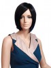 Synthetic Short Bob Straight Mixed Color Women's Wig