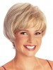 Short Capless Straight Women's Synthetic Wig