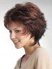 Short Straight All-Over Layered Cut Lace Front Wig
