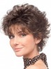 Short Curly Classic Style Synthetic Capless Wig