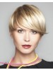 Short Blonde Wig With A Flip