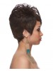 Ultra Short Capless Synthetic Hair Wigs