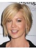 Full Lace Short Straight Synthetic Blonde Bob Wig