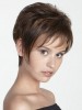 Short Classic Cut Capless Synthetic Wig