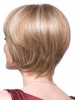 Tapered Capless Synthetic Short Wig