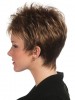 Short Synthetic Pixie Cut Natural Straight Wig