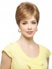 Synthetic Cropped Wig with Layered Hairstyles