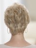 Light Blonde Short Wavy Wig with Soft Layers