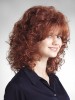 Synthetic Curly Capless Medium Wig