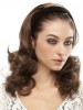 Long Wavy 3/4 Wig With Hard Velvet Attached Headband