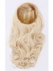 Long Blonde 3/4 wig with Soft Loose Curls