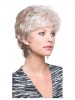 Carefree Side Parting Synthetic Capless Grey Wig