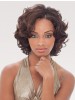 Tender Woman Fluffy Short Curly Lace Front Human Hair Wig