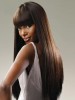 Gentle Straight Long Capless Synthetic Wigs